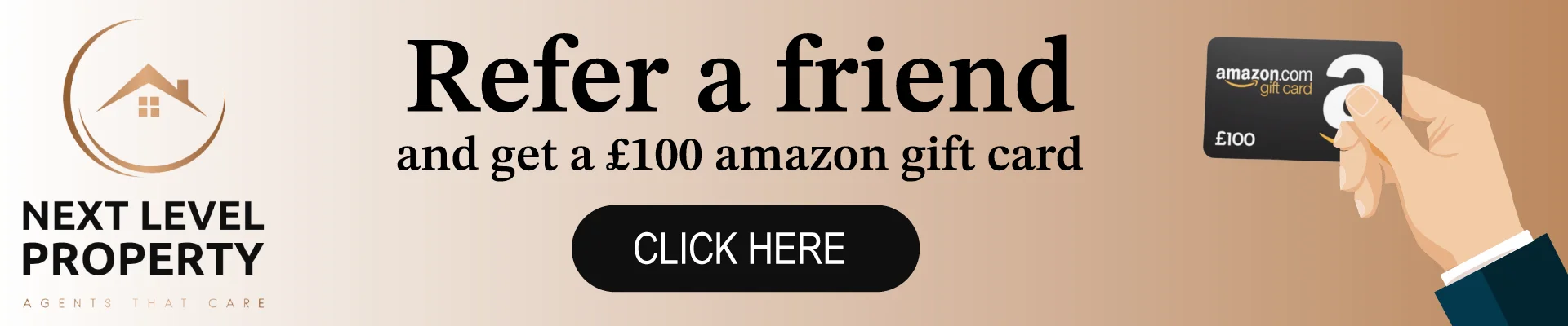 Refer a Friend - Get £100 Amazon Gift Voucher